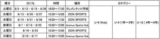 サマースクール